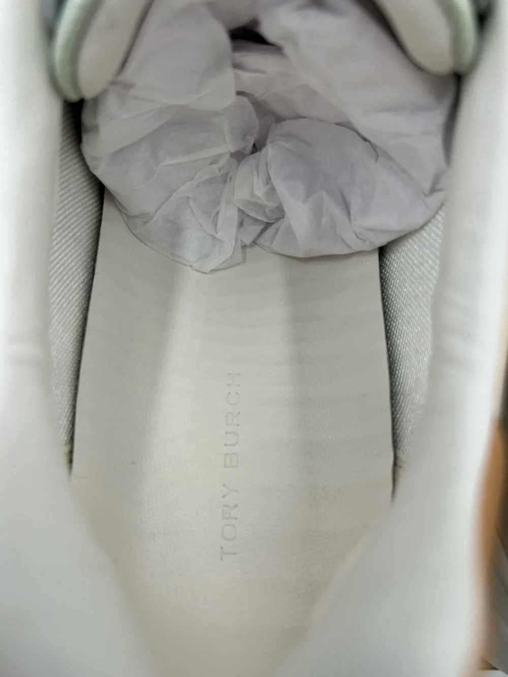 Women's Tort Burch color block signature leather platform sneakers size 9
